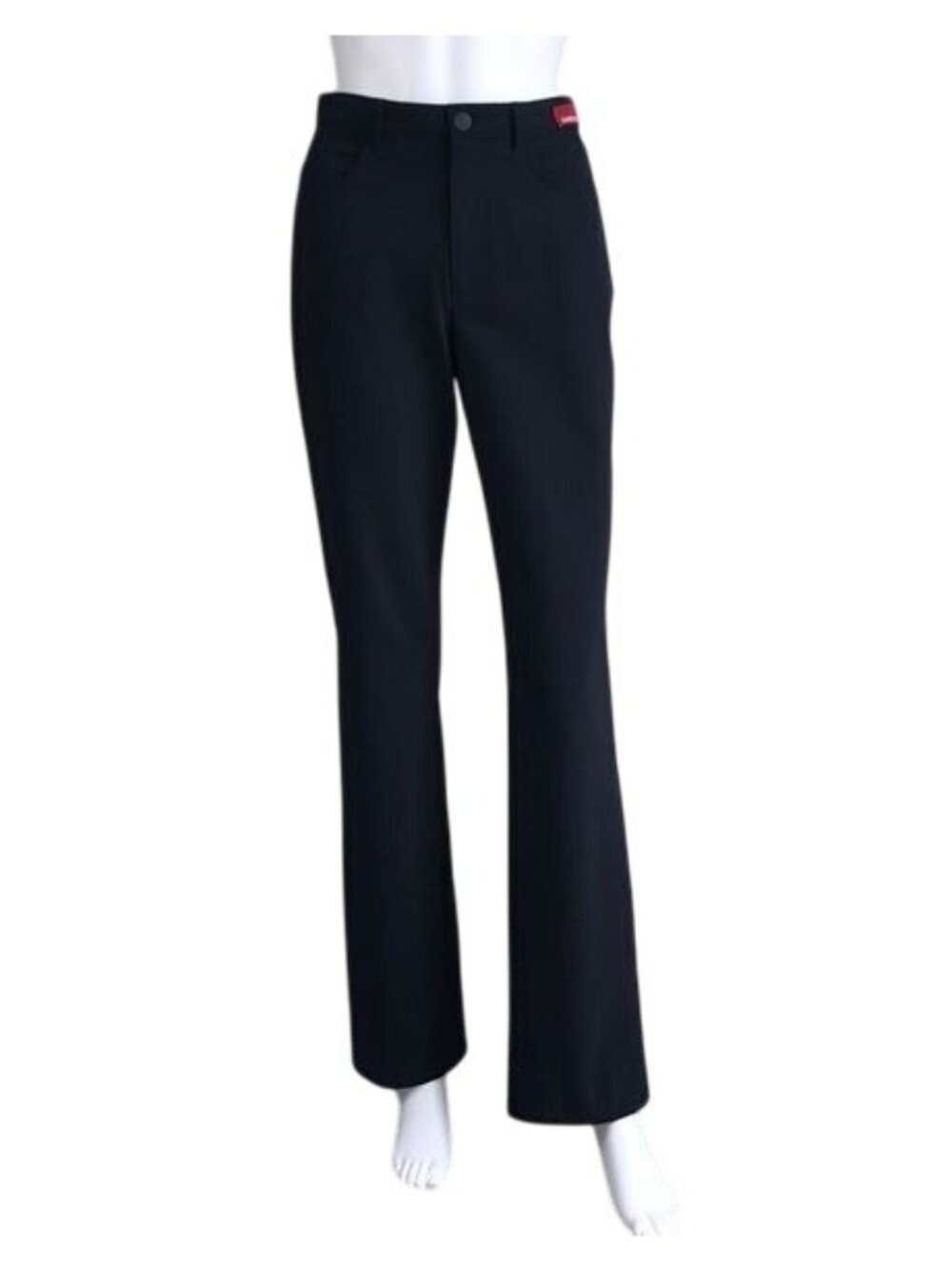 BIANCA Arizona Lace Up Leg Trousers in Black - 4